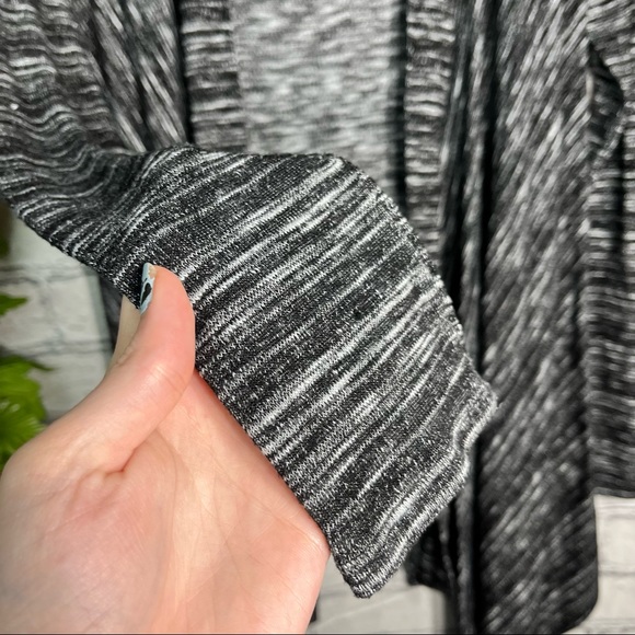 {🌼3/$30🌼Wet Seal Heather Grey Lightweight Open Front Cardigan Size Small - Picture 9 of 13